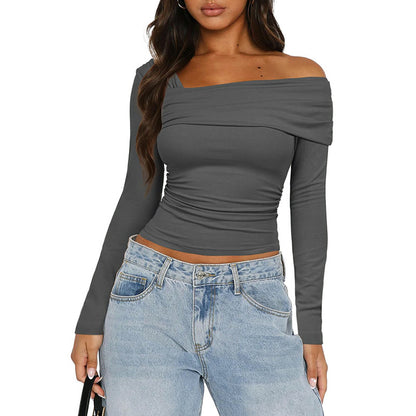 Elowyn Sleek Shoulder Top