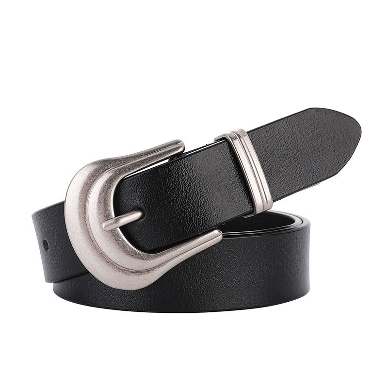 Women's Retro Cowhide Belt