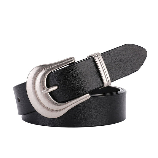Women's Retro Cowhide Belt