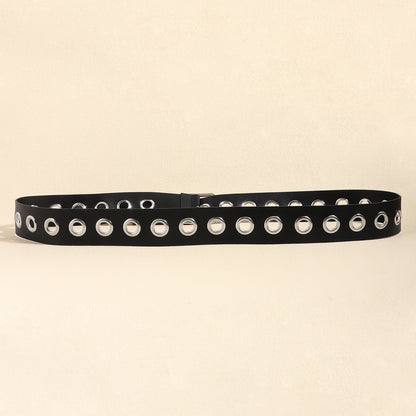 Black Studded Belt