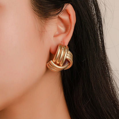Geometric Stud Earrings