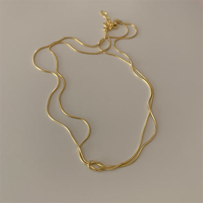 Knot Chain Necklace Bracelet