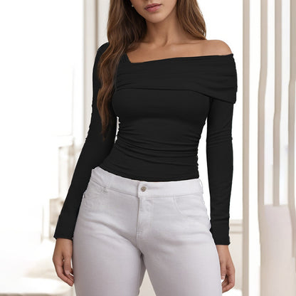 Elowyn Sleek Shoulder Top