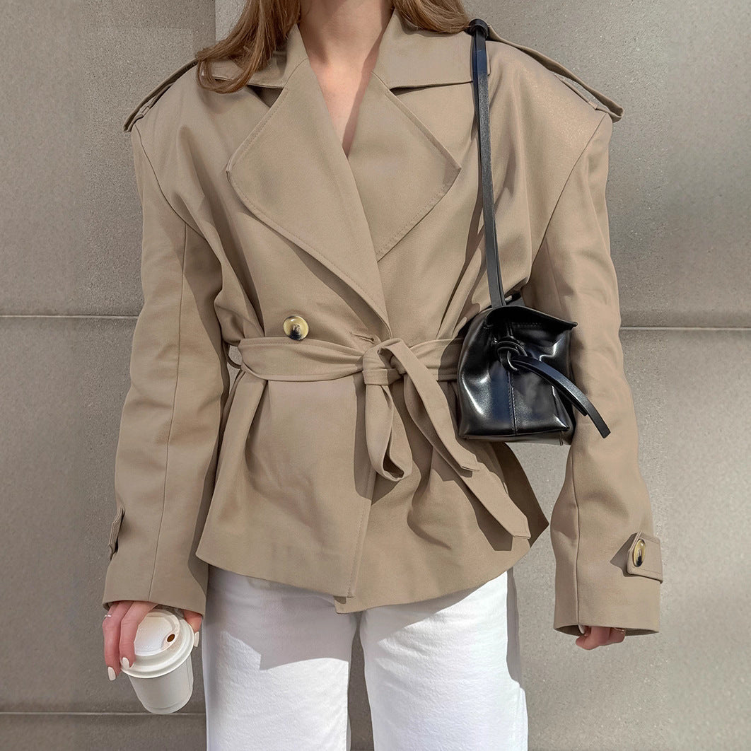 Blair Trench Tie Waist Coat