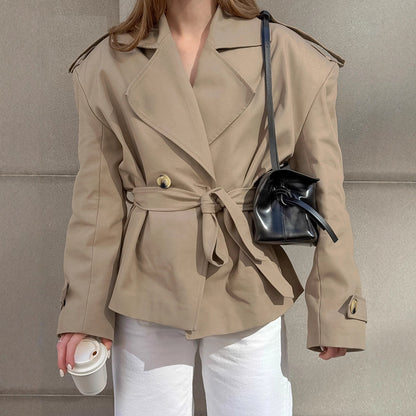 Blair Trench Tie Waist Coat
