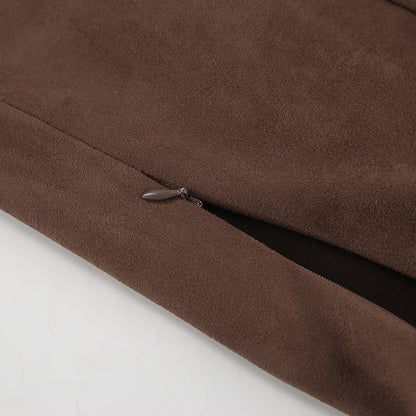 The Kaelen Velvet Skirt