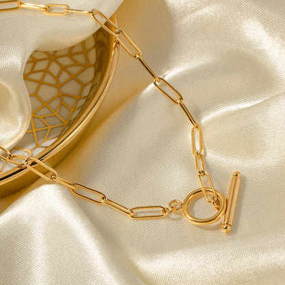Gold Loop Necklace